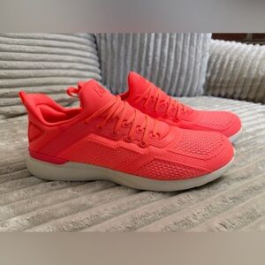 APL LASER RED/PRISTINE Men's TechLoom Tracer Sneakers - new with box